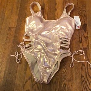 NWT BIkini lab one piece bathing suit